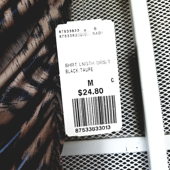 NWT Forever21 strapless ruched cheetah print dress - Picture 5 of 8